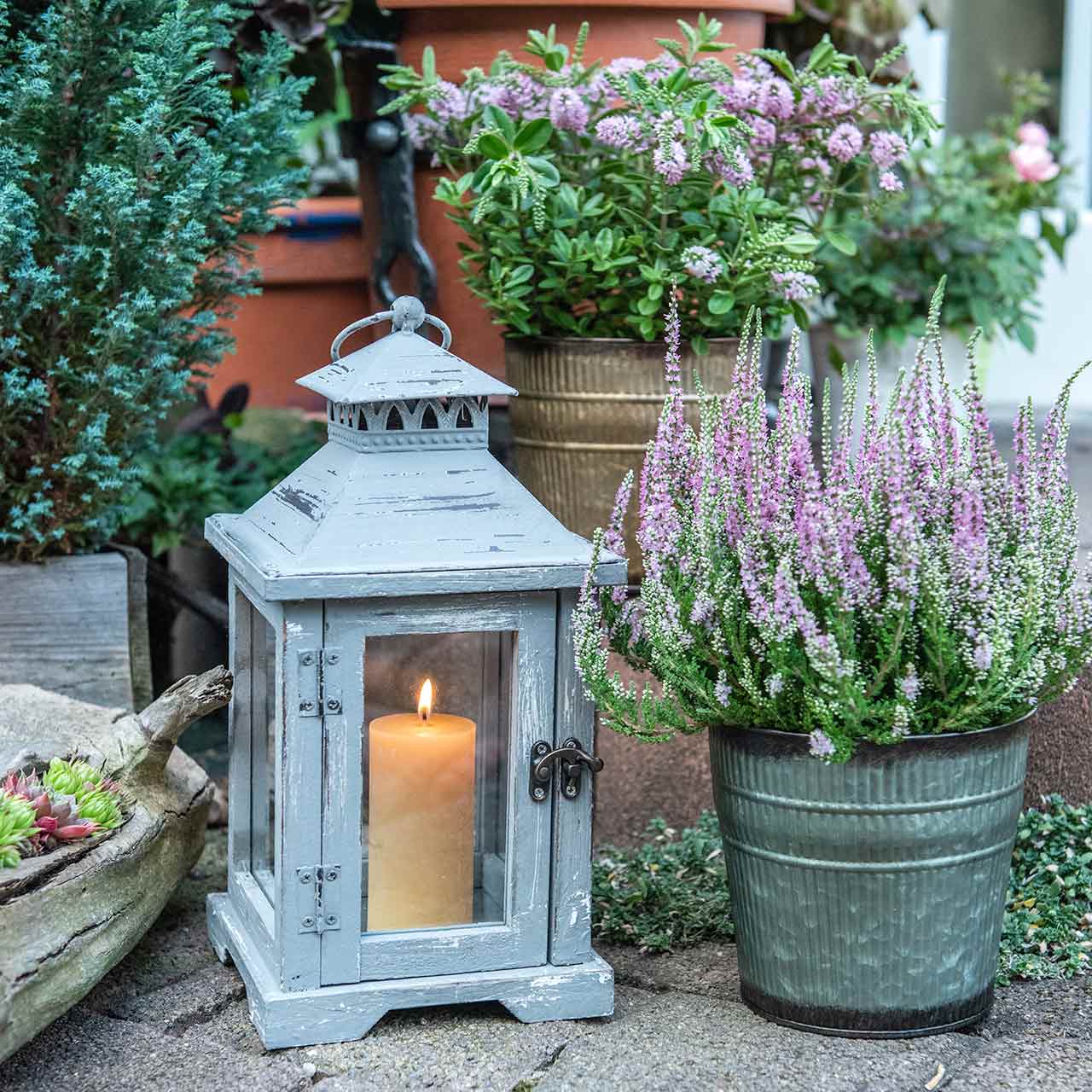Solar Laterne Vintage – Wasserdichte Gartenleuchte Mit Warmem Licht, IP67