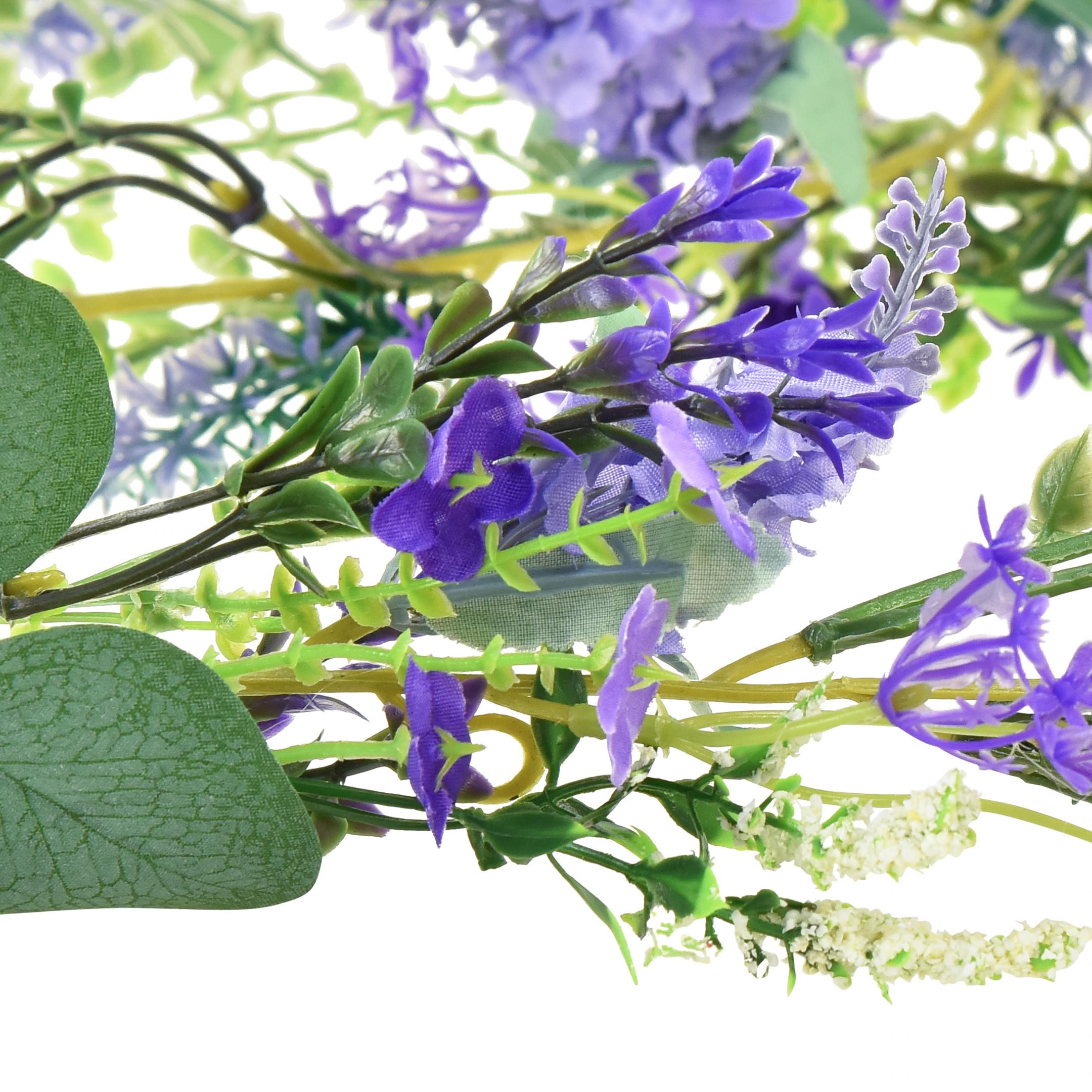DEMIUKO Knstliche Lavendel Girlande 1,8m  Lila Kunstblumen Ranke Fr  Hochzeit, Zuhause & Garten Deko, Tuschend