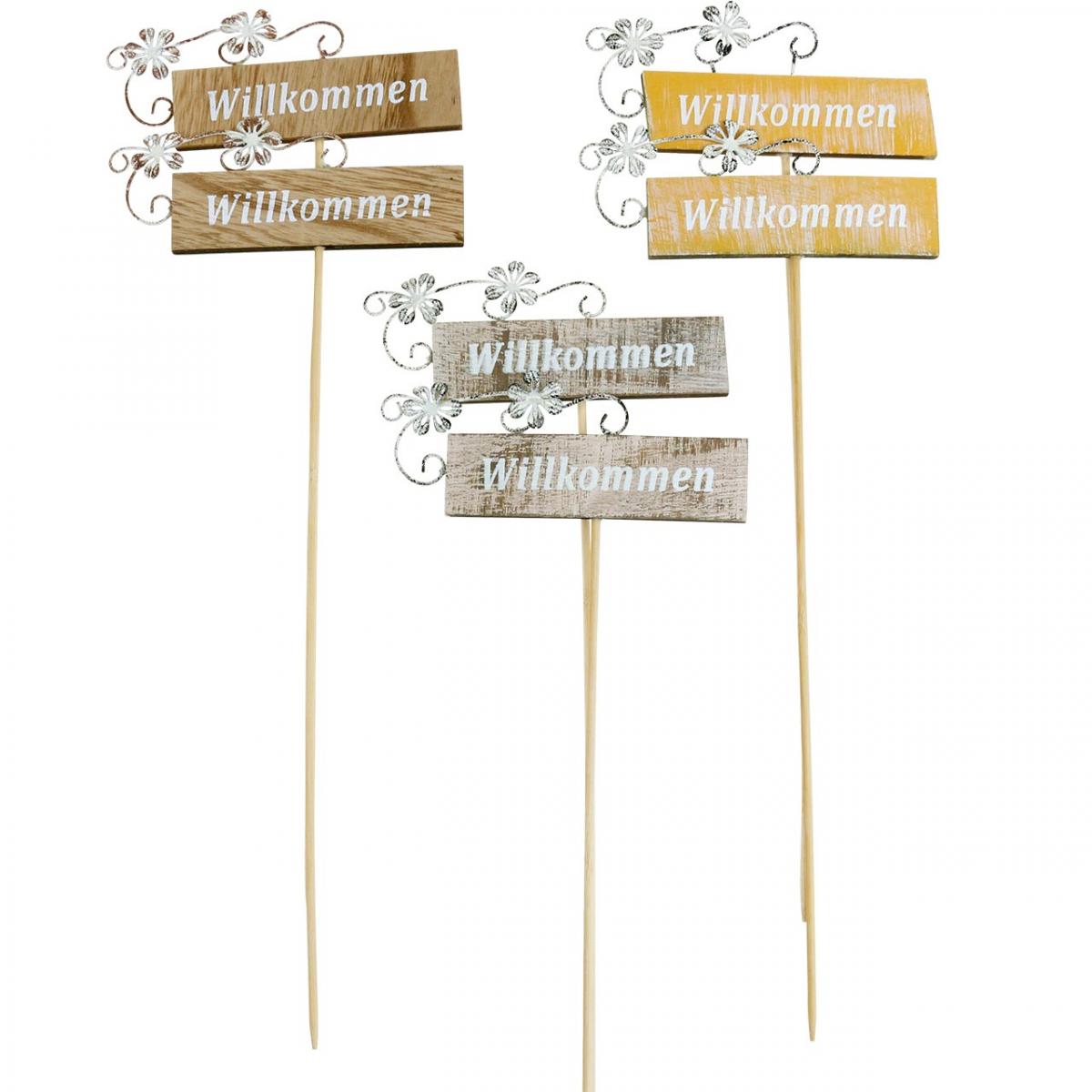 Rundes Holzschild Mit Sonnenblumen – Rustikale Wanddekoration 30,5 Cm, Für Haus & Garten