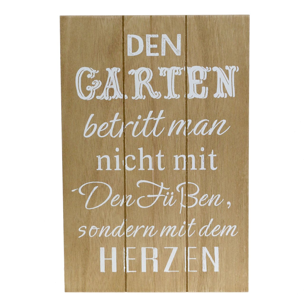 Holzschild Zum Aufhängen Mit Text & Grafik - Dekoration Für Zuhause Oder Büro (ca. 26x20 Cm, MDF)