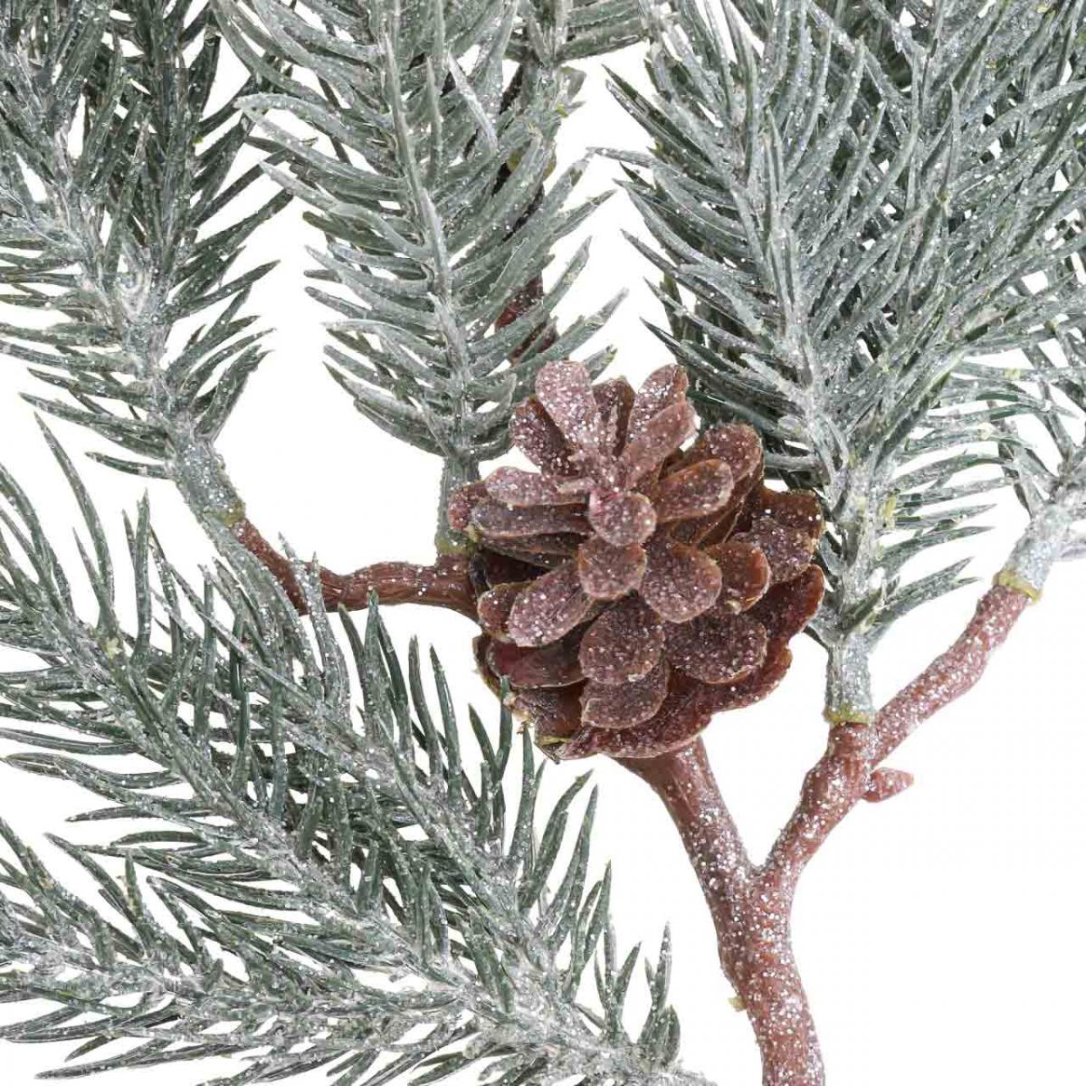 Alpurple 60 Stück Künstliche Grüne Tannennadeln, Weihnachtskünstliche