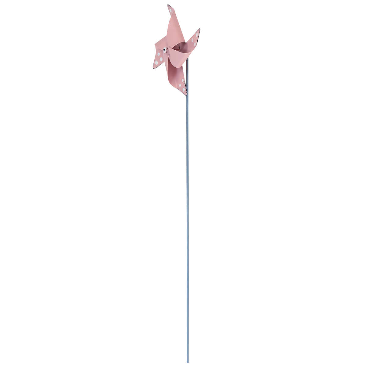 Windrad Garten Deko, 150 Cm Hoch, Blau Bunt, Metall Vintage Design - Windspiel Mit Kugellager
