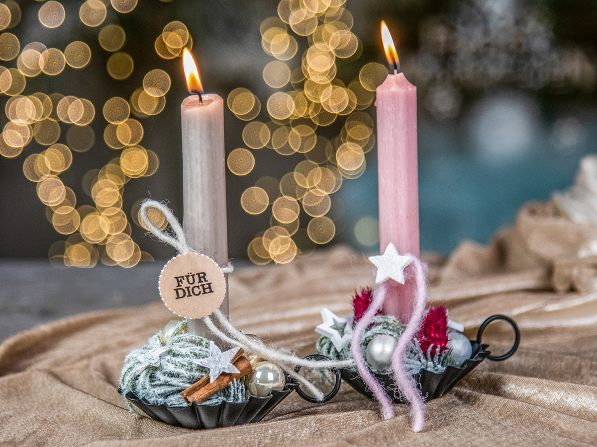 Adventskranz selber binden: Anleitung & Material