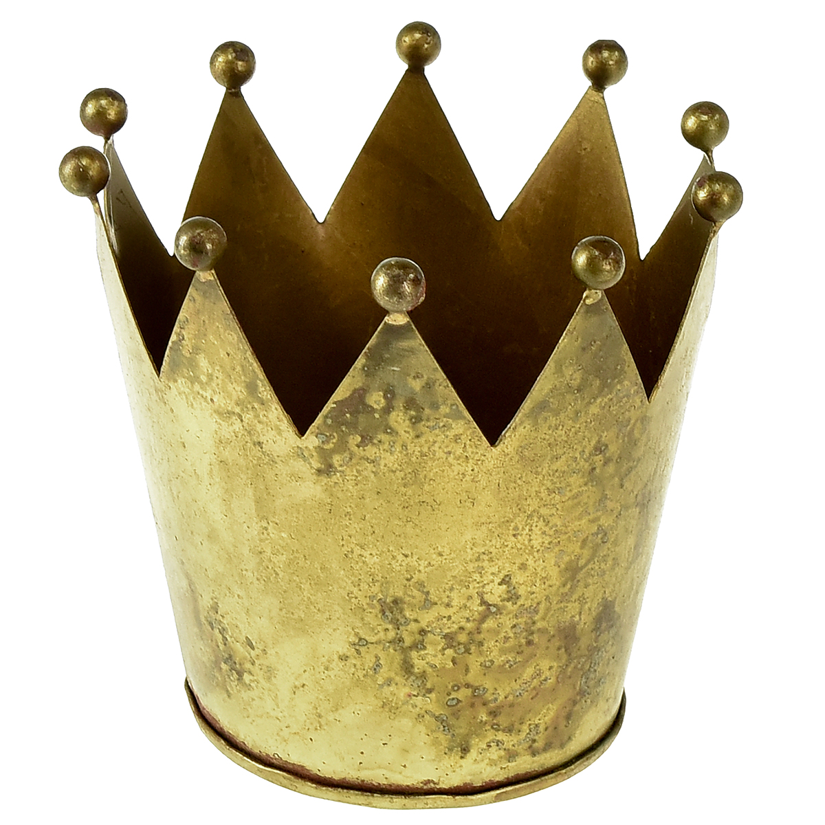 Krone Metall Deko