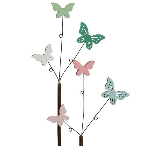 Dekostecker Schmetterling  H43cm 6St | Floristik24.de
