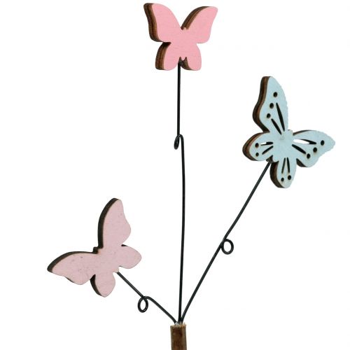 Dekostecker Schmetterling  H43cm 6St | Floristik24.de
