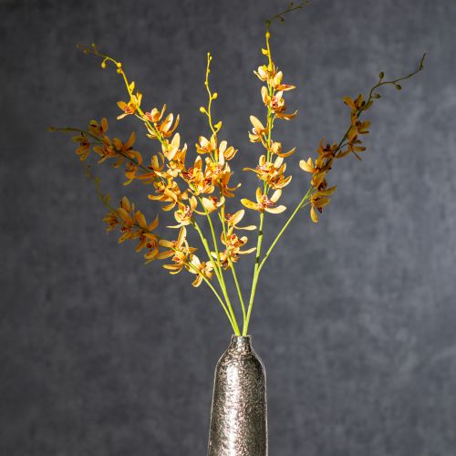 Artikel Künstliche Cymbidium Orchidee als Blütenstiel für elegante Dekoration 95cm 2St