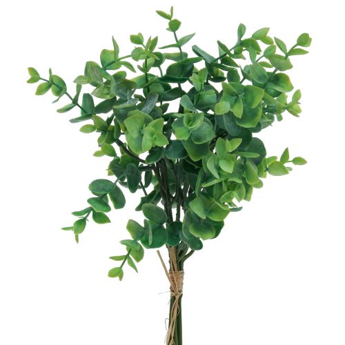 Floristik24 Künstlicher Eukalyptus Zweige Kunstpflanzen Grün 34cm 6St