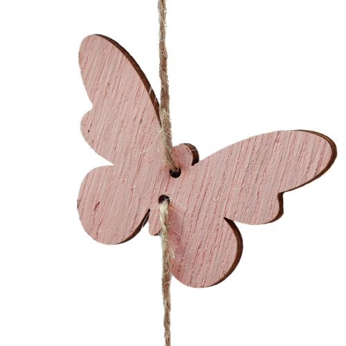 Artikel Windspiel Deko Schmetterlinge Fensterdeko Holz Ø15cm 55cm