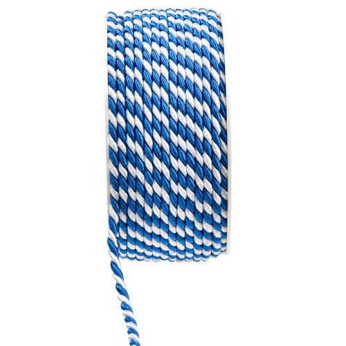 Kordel Blau Weiß Geschenkband Dekokordel Dekoband 25m