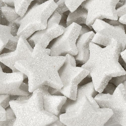 Artikel Streusterne mit Glitter Creme 2,5cm 96 St