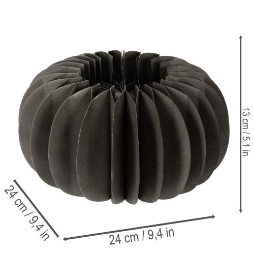 Wabenpapier Kürbis Papier Dekoring 24cm 4St | Floristik24.de
