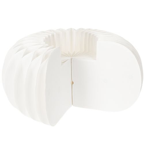 Wabenpapier Ring Kürbis rund groß für Trockenblumen und Herbstdeko 24cm 4St | Floristik24.de