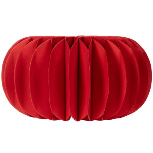 Papier Deko Wabenpapier Kürbis rund Moderne Tischdeko 24cm 4St | Floristik24.de