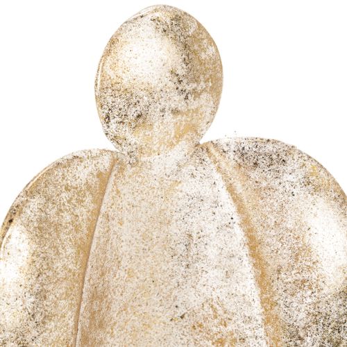 Kerzenhalter-Engel-Figur Gold