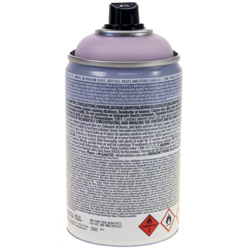 Floristik24 Glasfarbe Spray Effektspray Sprühfarbe Glas Rosé Matt 250ml