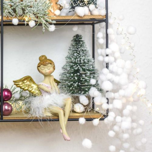 Artikel Schneeballgirlande Wintergirlande Schneeflocken Weiß 72cm