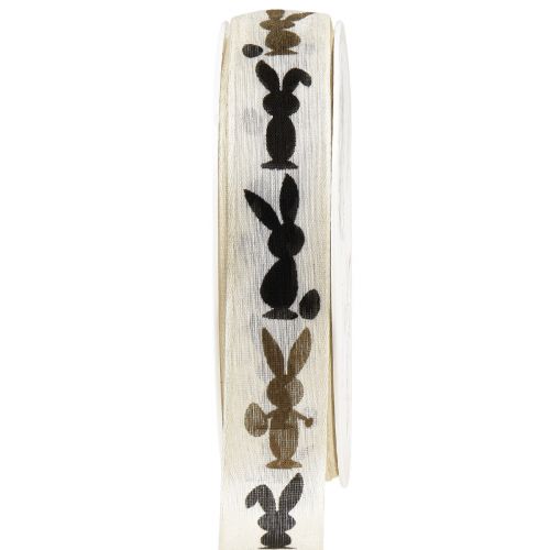 Geschenkband Ostern Schleifenband mit Draht 25mm 18m