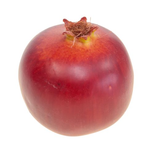 Floristik24 Granatapfel Deko Obst Deko Lebensmittelattrappen Rot 8cm 6St