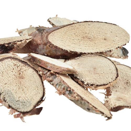 Artikel Holzscheiben Birke oval Birkenscheiben 4-9cm 450g