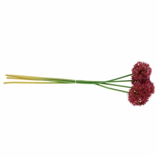 Floristik24 Zierlauch Allium künstlich Mauve Ø7cm H58cm 4St