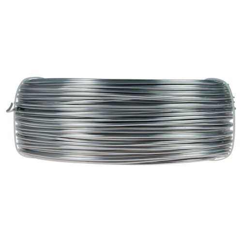 Aluminiumdraht Aludraht 2mm Schmuckdraht Silber 118m 1kg | Floristik24.de