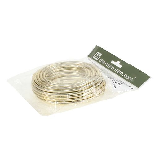 Floristik24 Aludraht Ø5mm Champagner 500g
