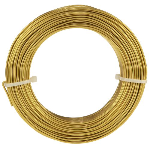 Artikel Aluminiumdraht Gold 2mm 60m 500g Biegedraht Deko Schmuck