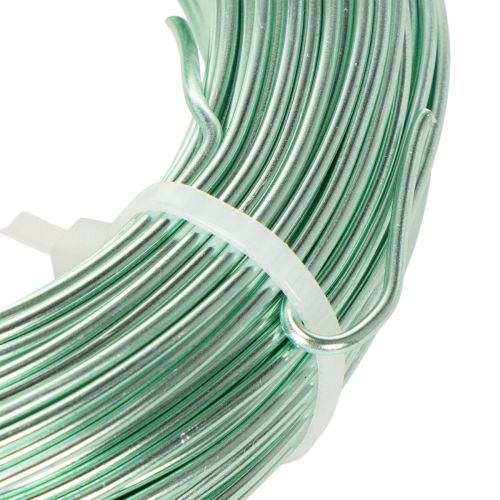 Aluminumdraht 2mm Dekodraht Basteldraht 60m 500g | Floristik24.de