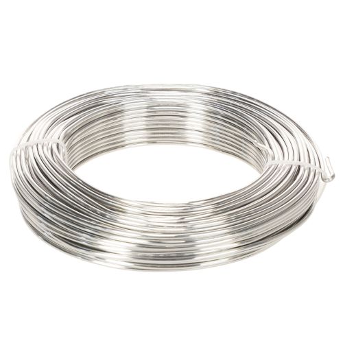 Aludraht Silber 3mm Basteldraht für kreative Arbeiten 1kg