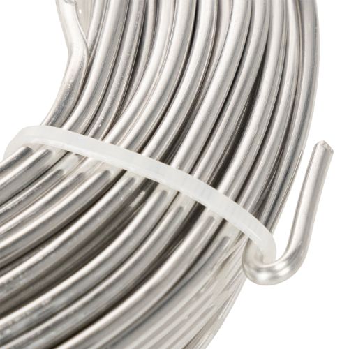 Aludraht Silber 3mm Basteldraht für kreative Arbeiten 1kg | Floristik24.de