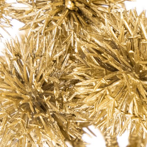 Künstlicher Zweig Amberfrucht Gold Dekoration 26cm Bund mit 6St | Floristik24.de