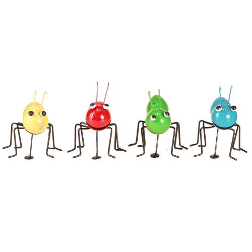 Artikel Ameise Deko Metall Figuren mit Magnet 11×8,5×10cm 4 St