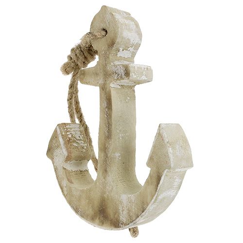 Floristik24 Anker Set aus Holz 8cm, 12cm, 18,5cm