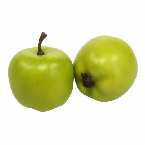 Artikel Deko-Mini-Äpfel Grüngelb künstlich H4,3cm Ø3,6cm 24St