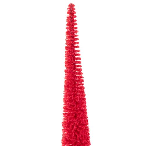 Deko Tannenbaum schmal Künstlicher Weihnachtsbaum auf Holzsockel 40cm 3St | Floristik24.de