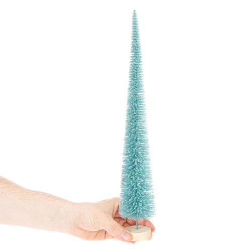Tannenbaum Kunstbaum schlank mit Holzfuß 40cm | Floristik24.de