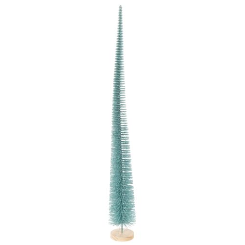 Künstlicher Tannenbaum Dekobaum filigran mit Holzfuß 80cm