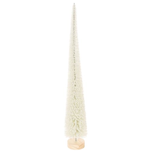 Tannenbaum Dekobaum mit Holzfuß für Winterdeko 40cm 3St kaufen | Floristik24.de