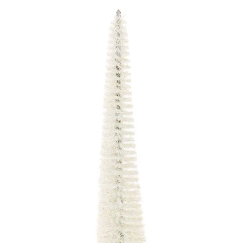 Tannenbaum Dekobaum mit Holzfuß für Winterdeko 40cm 3St | Floristik24.de