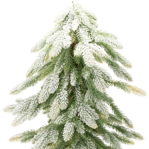 Kunstbaum Tanne mit Schnee Dekoration Winter und Weihnachten 95cm | Floristik24.de