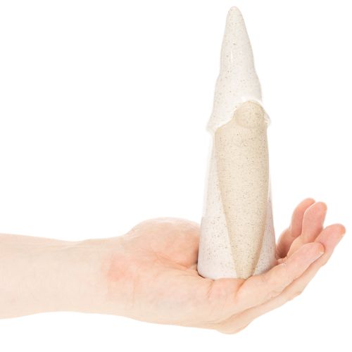 Dekofigur Wichtel Keramik hell skandinavisch 18cm 3St | Floristik24.de