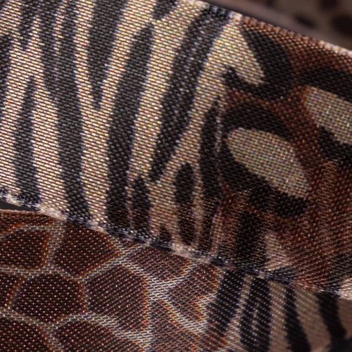 Dekoband Animal Print Leopardenmuster Geschenkband 25mm 20m | Floristik24.de