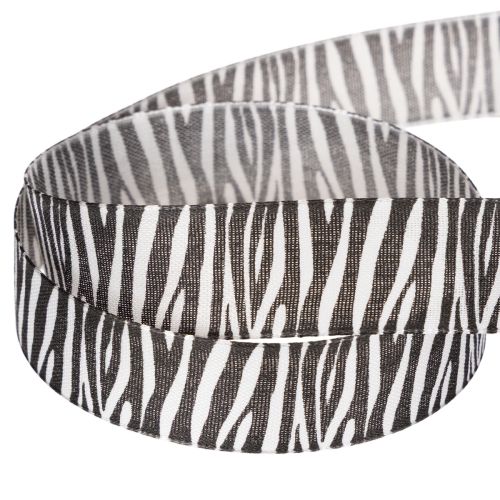 Geschenkband mit Zebramuster Print Geschenkband 25mm 20m | Floristik24.de