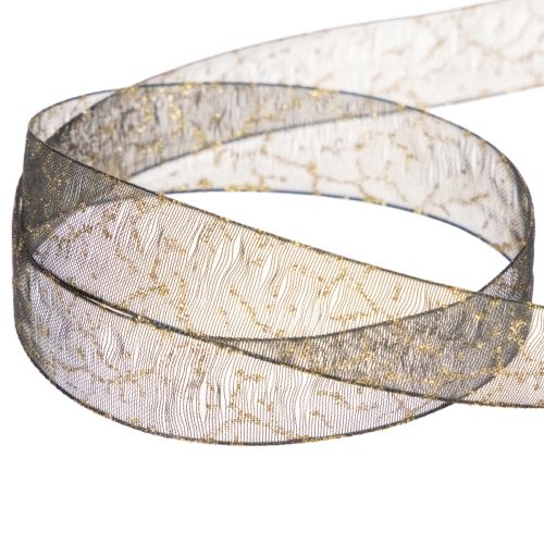 Dekoband Transparent Organzaband für Tischdeko 15mm 20m | Floristik24.de