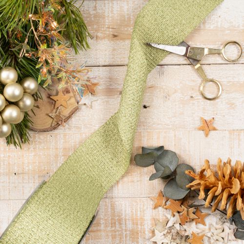 Dekoband mit Glitter Breites Band für Geschenkverpackungen 55mm 15m | Floristik24.de