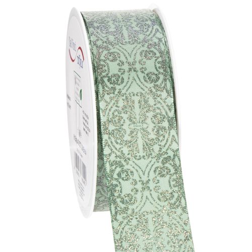 Geschenkband mit klassischem Muster für Schleifen und Deko 40mm 15m