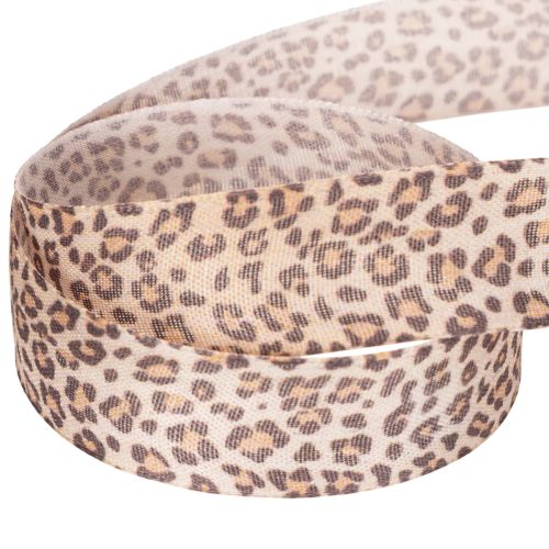 Geschenkband mit Animal Print Leopard 25mm 18m | Floristik24.de