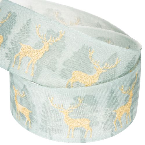 Geschenkband mit Rentieren und