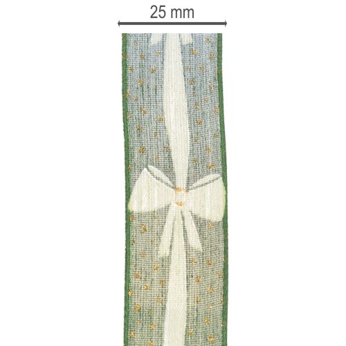 Geschenkband mit Schleifen für kreative Ideen 25mm 18m | Floristik24.de